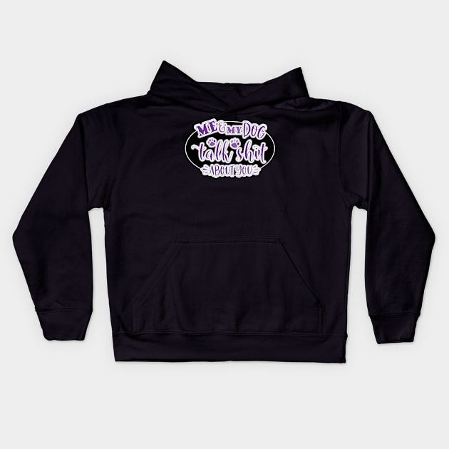 Me & My Dog Kids Hoodie by PB&J Designs